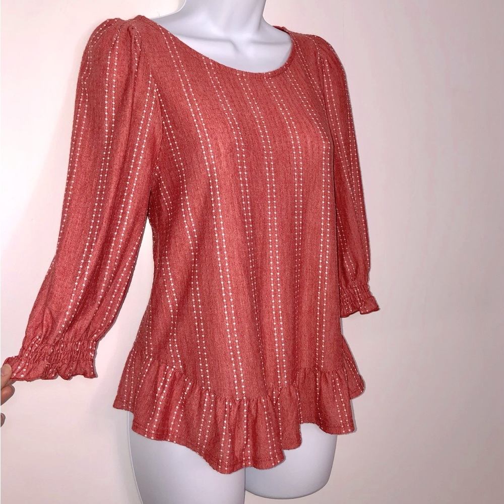 Anthropologie W5 peplum top